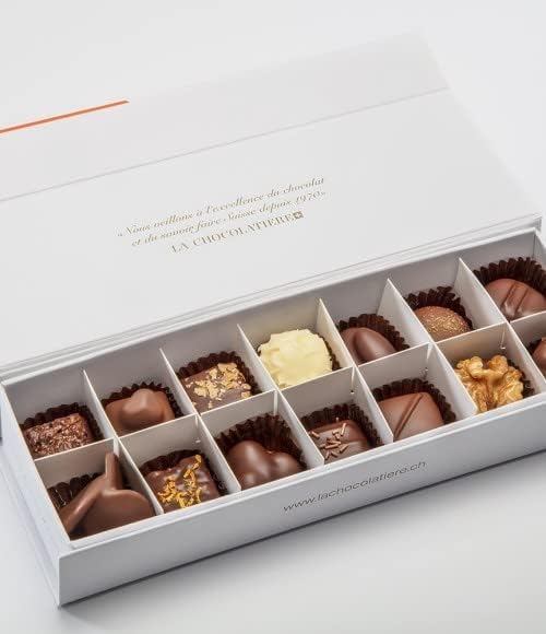 Assortiment pralinés artisanaux suisses