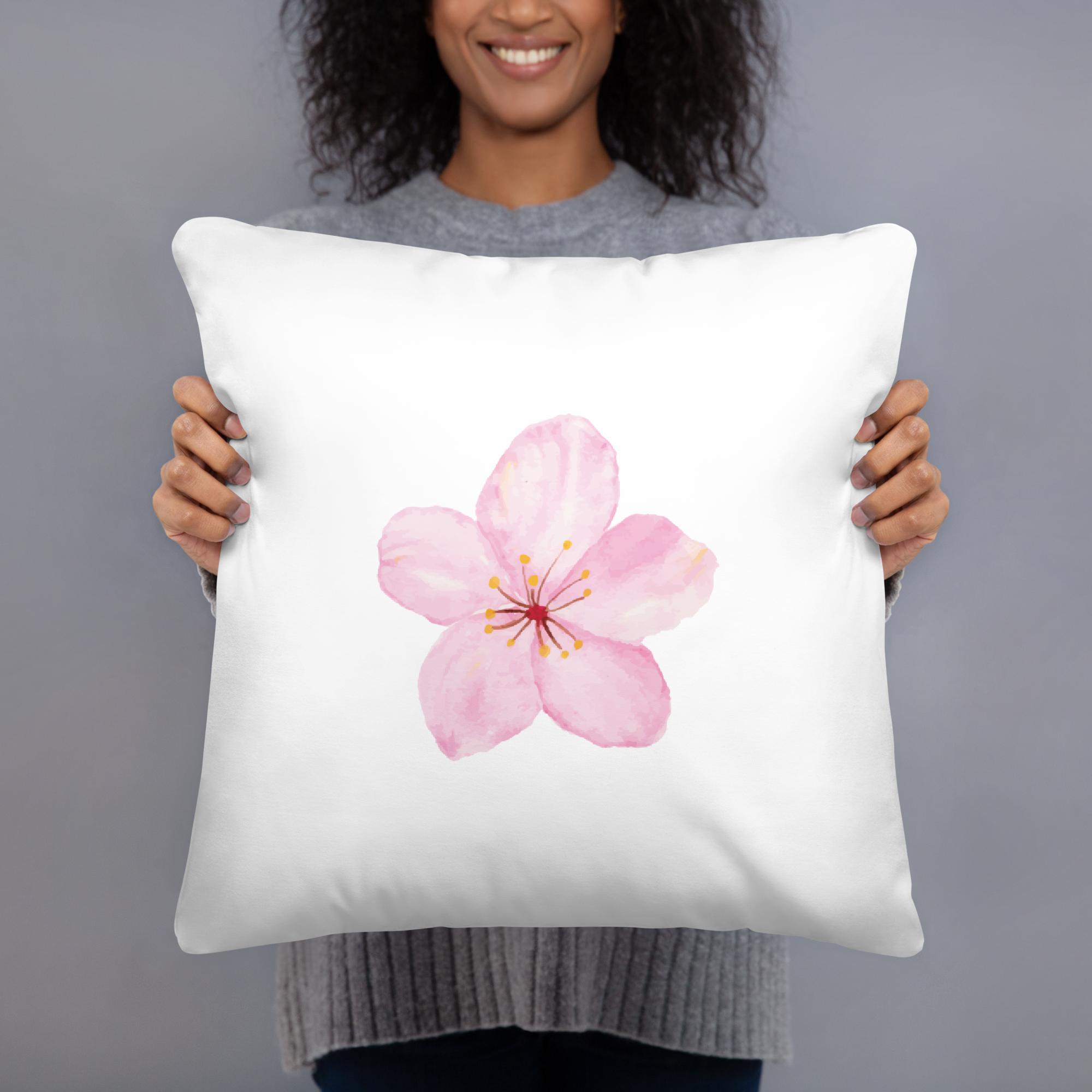 Coussin Classique Motif Fleur – Image 2
