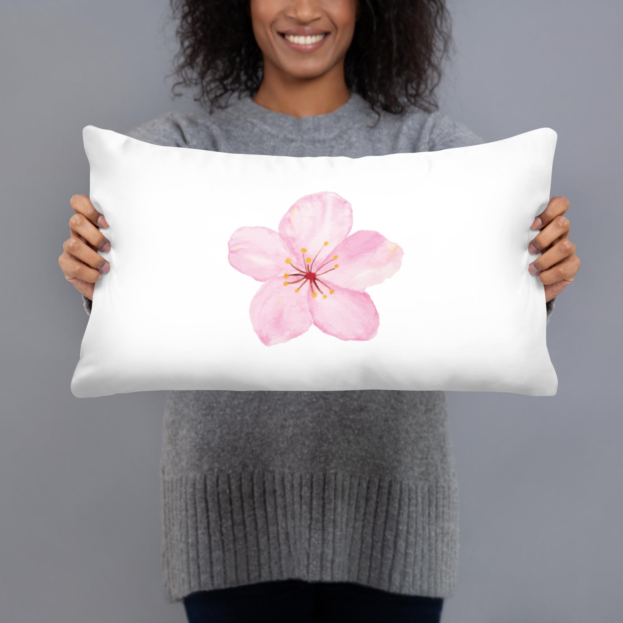 Coussin Classique Motif Fleur – Image 3